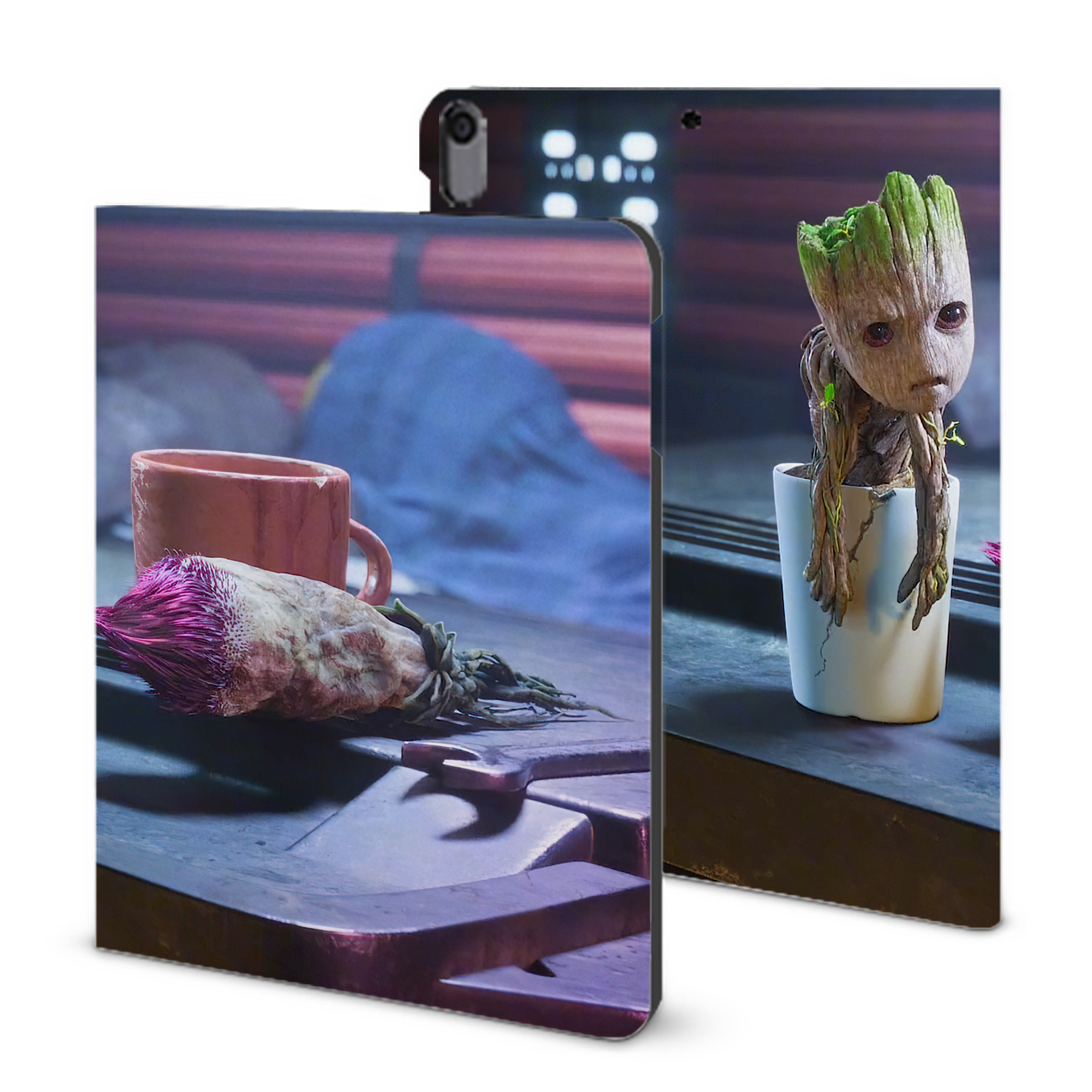 （画像用） アベンジャーズ The Avengers IPad ケース ブック型 PUレザー TPU 耐衝撃 軽量 薄型 ペン収納なし 全面保護 IPad 各モデル対応